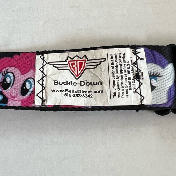 Official License 2012 My Little Pony Adult Unisex ‘Seatbelt’ Belt by Buckle-Down